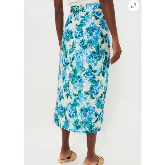 Tuckernuck Water’s Edge Painterly Hydrangea  Kennedy Skirt NWT Size Medium - Picture 3 of 5